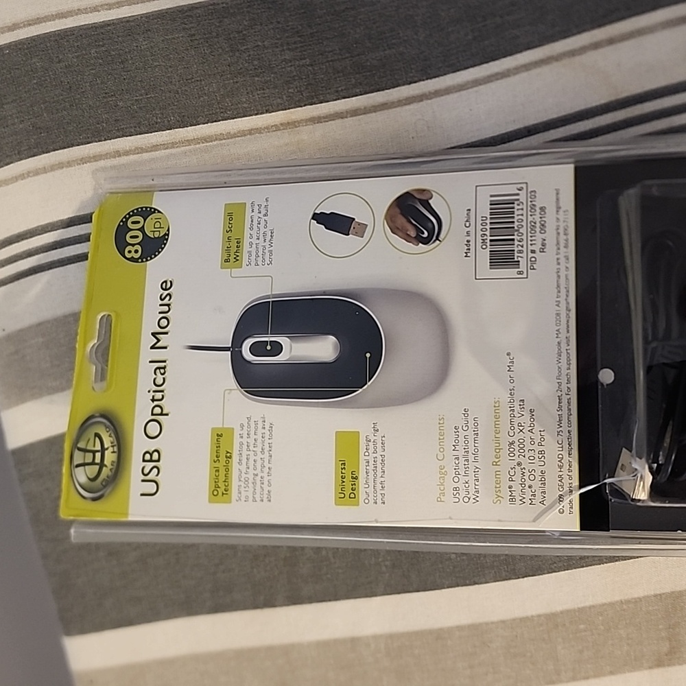USB Optical Mouse - Picture 2 of 4